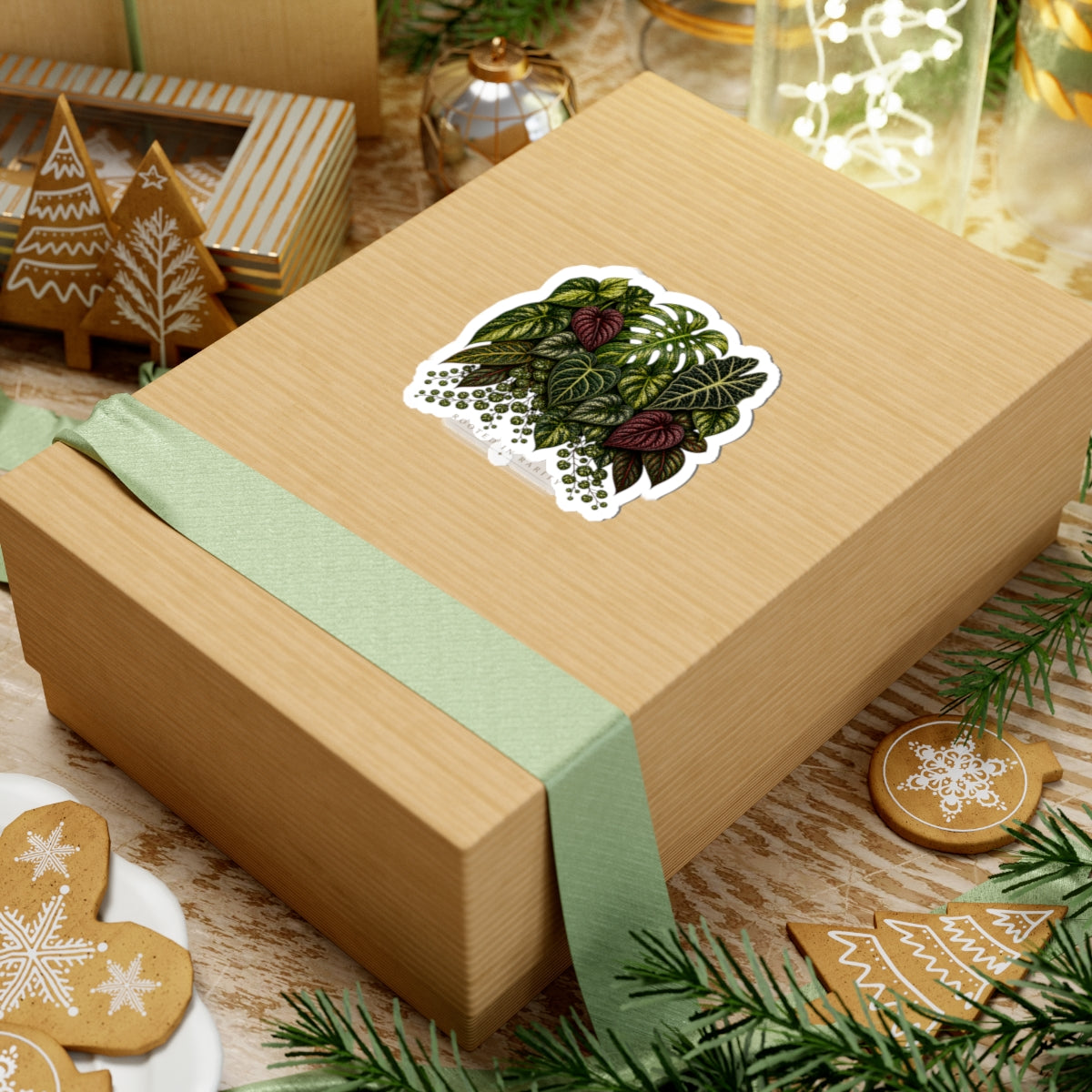 "Rooted in Rarity" Botanical Sticker