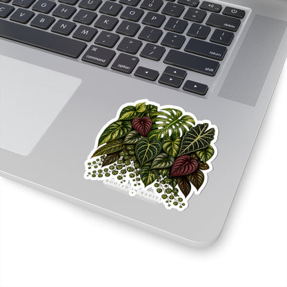 "Rooted in Rarity" Botanical Sticker